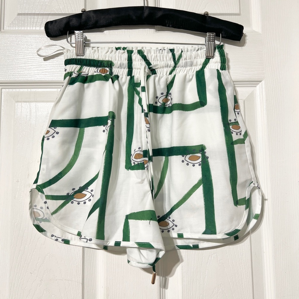 Flash Sale Commense Print Drawstring Shorts Set - Picture 15 of 15